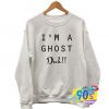 Edward Scissorhands Im A Ghost Sweatshirt