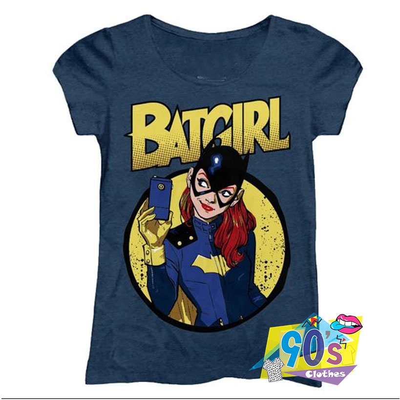 Funny Batman Batgirl Vintage Cartoon T Shirt 