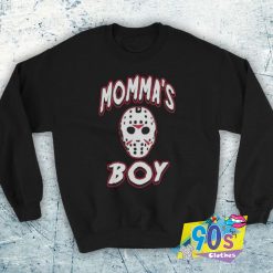 Jason Voorhees Mommas Boy Halloween Sweatshirt