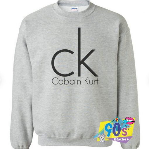 Kurt Cobain CK Grunge Sweatshirt