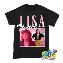 Lisa Turtle Saved by the Bell Rapper T Shirt