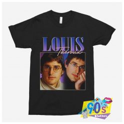 Louis Theroux 90s Vintage Black Rapper T Shirt