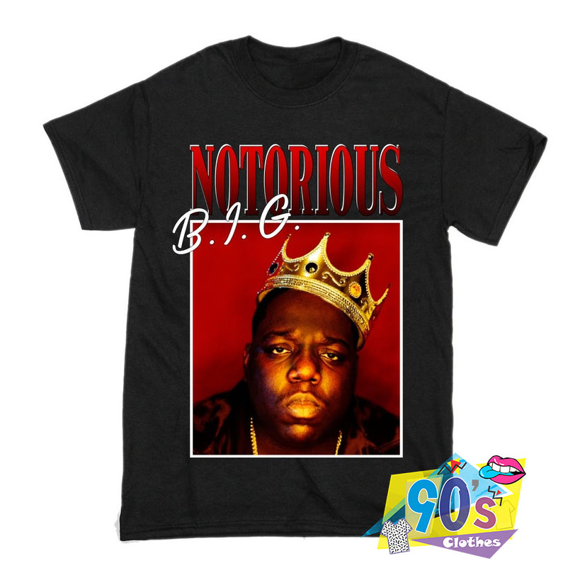 Notorious BIG Rapper T Shirt - 90sclothes.com