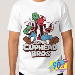 Super Cuphead Bros Vintage Cartoon T Shirt