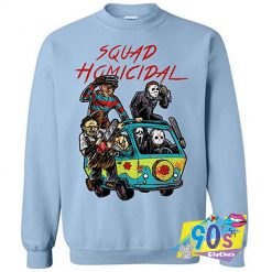 Vintage Squad Homicidal Horror Movie Sweatshirt