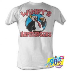 Wimpys Popeye Vintage Cartoon T Shirt