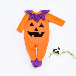 Baby Halloween Outfit Baby Boys Halloween Pumpkin Funny Clothes Infant Onesie 3