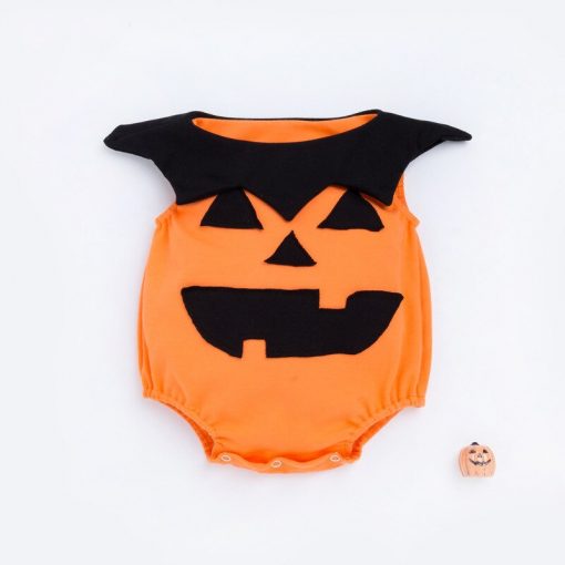 Baby Halloween Outfit Baby Boys Halloween Pumpkin Funny Clothes Infant Onesie 4