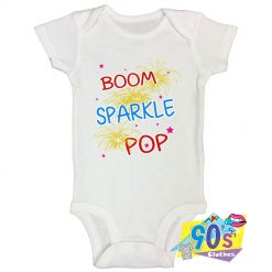 Boom Sparkle Pop Baby Onesie