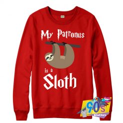 My Patronus Is A Sloth Harry Potter Sweatshirt