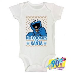 No Cookies For Santa Baby Onesie