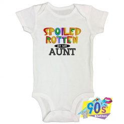 Spoiled Rotten By My Aunt Baby Onesie