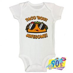 Taco Bout Awesome Baby Onesie