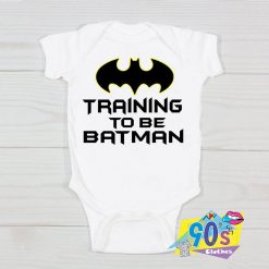 Training To Be Batman Baby Onesie