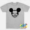 Mickey Mouse Halloween Horror Face T Shirt