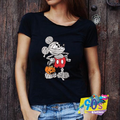 Mickey Mouse Mummy Halloween T shirt