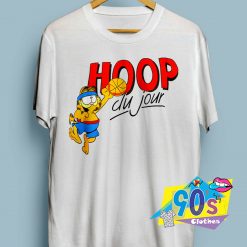 Vintage Garfield HOOP DU JOUR 90s T Shirt
