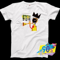 Vintage Jean Michel Basquiat Trumpet 1984 T Shirt