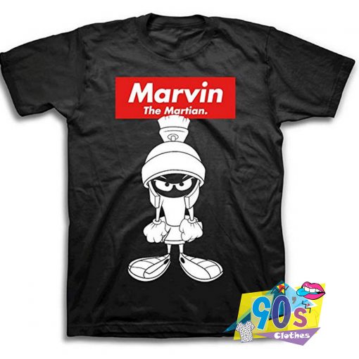 Bugs Bunny Marvin The Martian T shirt