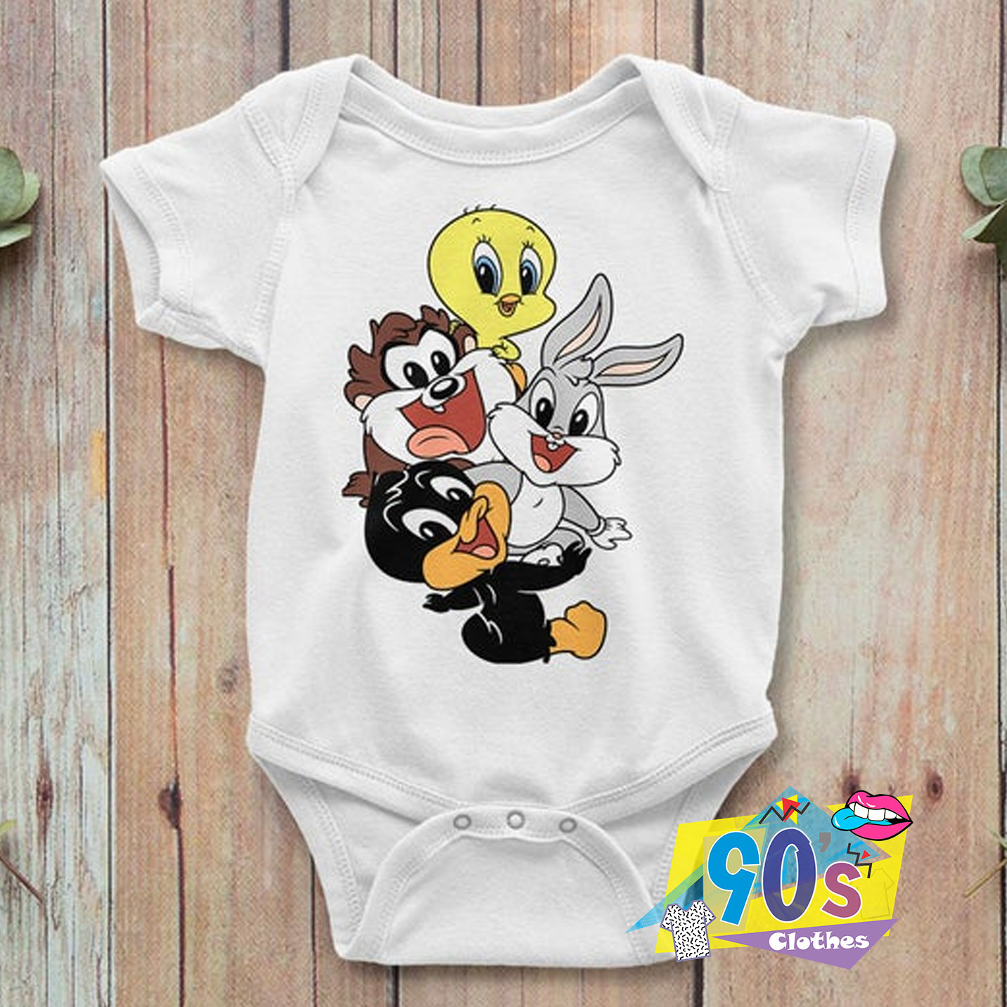 Hungry Taz Mania Looney Tunes Newborn Jumpsuit Romper Baby Long Sleeve Bodysuits 