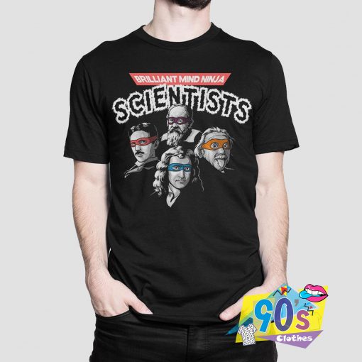 Brilliant Mind Ninja Scientists T shirt