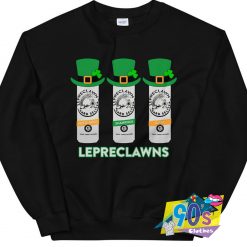 Cheap Lepreclawns St. Patricks Day Sweatshirt