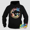 Cute Love The Moon Back Lilo and Stitch Hoodie