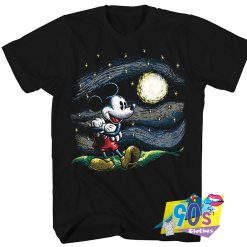 Disney Mickey Mouse Starry Night T Shirt
