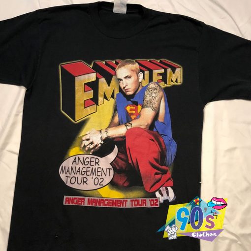 Eminem Superman Anger Management Tour T Shirt