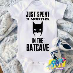 Funny Batman Quote Batcave Baby Onesie
