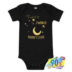 Funny Twinkle Twinkle Daddys Star Baby Onesie