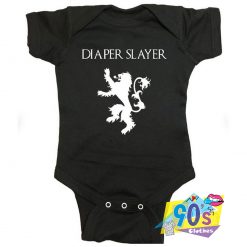 Game Of Thrones Diaper Slayer Baby Onesie