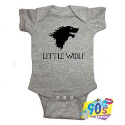 Game Of Thrones Little Wolf Cute Baby Onesies