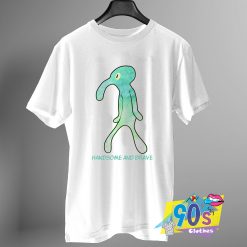 Handsome and Brave Squidward Painting T Shirt