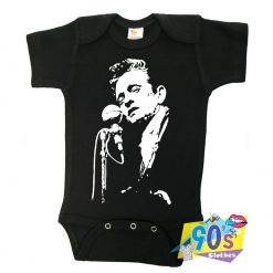 Johnny The Cash Cute Baby Onesie