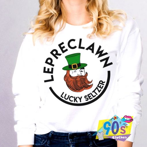 Lepreclawn Lucky St Patricks Day Sweatshirt