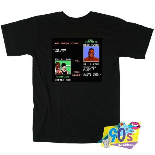 Mike Tyson Punchout Hipster T Shirt