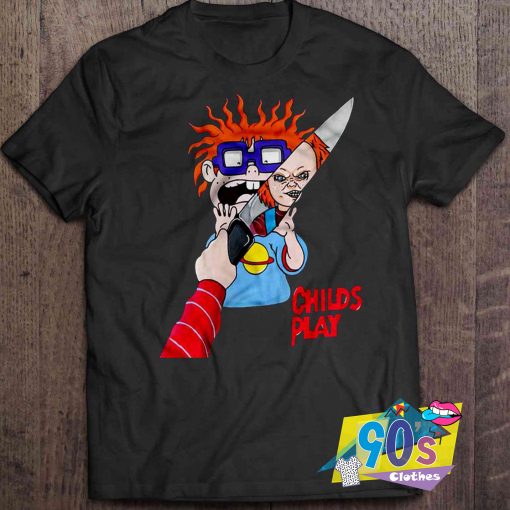 Rugrats Scared Chucky T Shirt