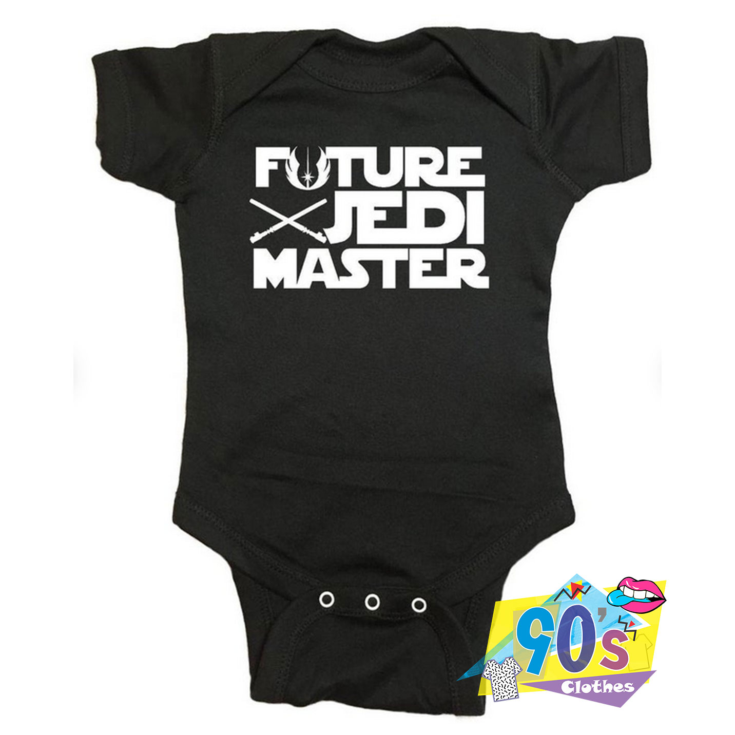 Future Jedi Cute Boys and Girls Baby Vest Bodysuit 