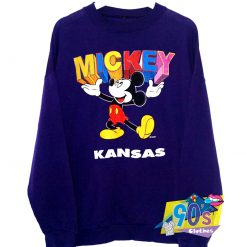 VIntage Mickey Mouse Kansas Unisex Sweatshirt