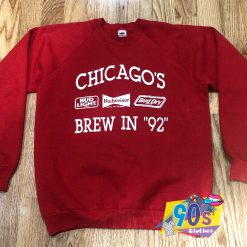 Vintage Bud Light Brew In 92 Unisex Sweatshirt