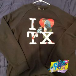 Vintage Vlone I Love Texas Massacre Sweatshirt