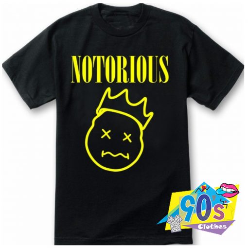 Notorious BIG Biggie Nirvana Style T Shirt