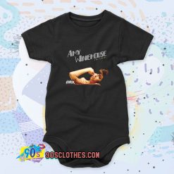 Amy Winehouse Back To Back Cool Baby Onesie