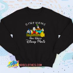 Disney Stay At Home Vintage Sweatshirt