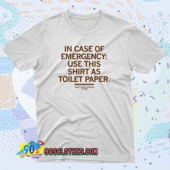 Emergency Toilet Paper 90s T Shirt Style