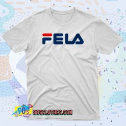 Fela Sport Logo Parody 90s T Shirt Style