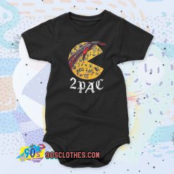 Funny Pacman 2pac Baby Onesie