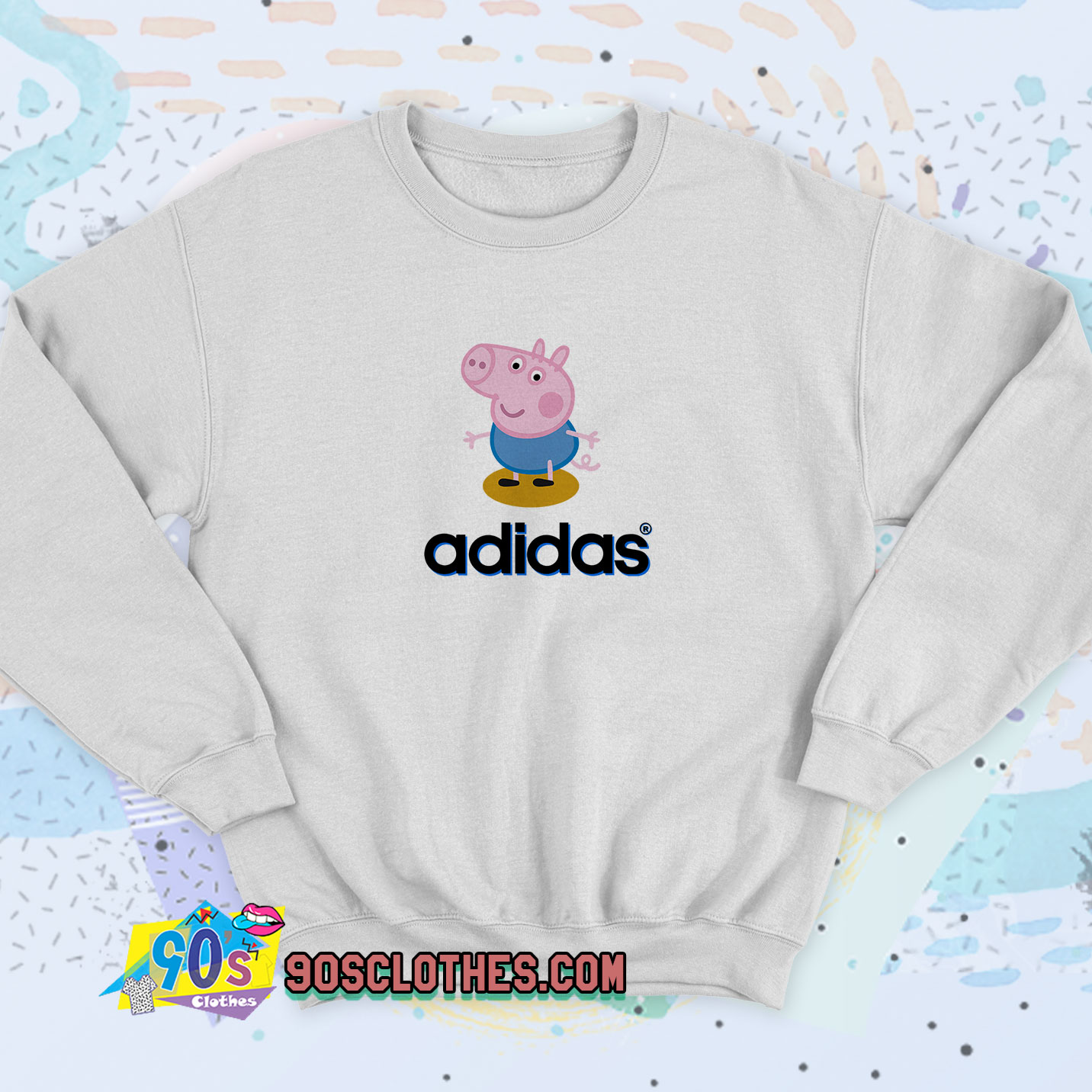 So many More From George Peppa Pig Adidas Sweatshirt Style - 90sclothes.com