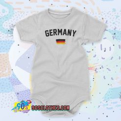 Germany Flag Paint Baby Onesie
